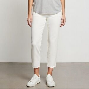 Style & Co. White Crop Knit Jeans Stretchy